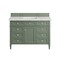 James Martin Vanities Brittany 48in Single Vanity, Smokey Celadon w/ 3 CM Eternal Jasmine Pearl Top 650-V48-SC-3EJP - alternate 3